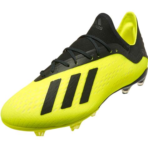 adidas x 18.2 fg gelb schwarz|Adidas X 18+ Instep In.